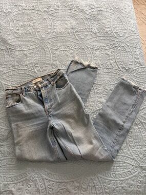 Abercrombie 90s high rise straight leg Jean